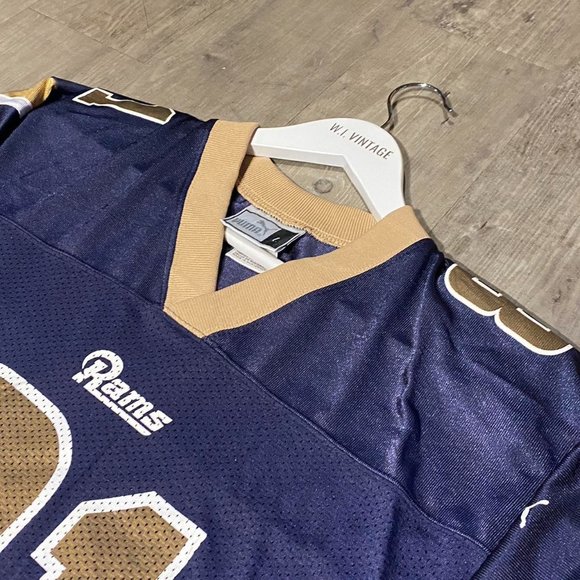 vintage 90s Puma St. Louis Rams Az-Zahir Hakim rare size large - Picture 6 of 7